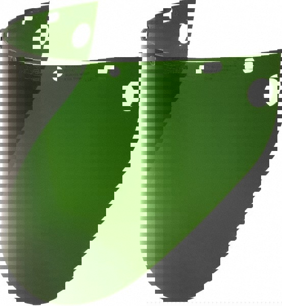 Face Shield Windows & Screens: Replacement Window, Green, 0.06